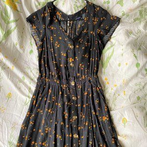 American Eagle Dark Floral Dress